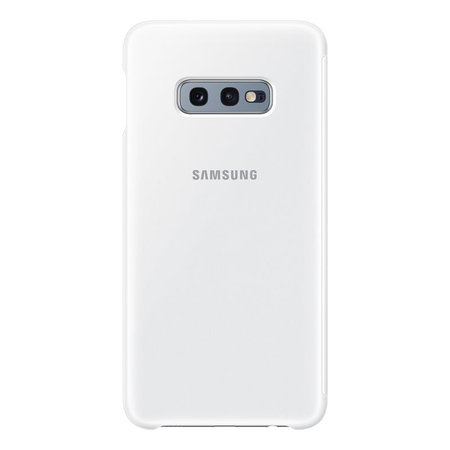 Samsung - Pouzdro Knížková, Clear View pro Samsung Galaxy S10e, bílá