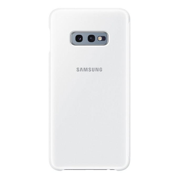 Samsung - Pouzdro Knížková, Clear View pro Samsung Galaxy S10e, bílá