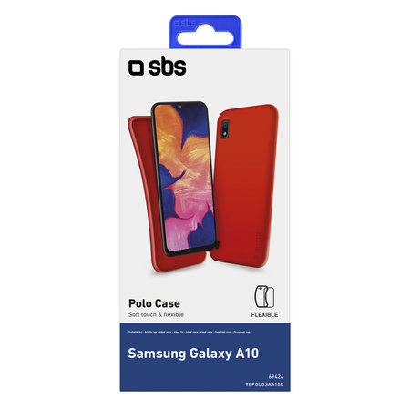 SBS - Pouzdro Polo pro Samsung Galaxy A10, červená