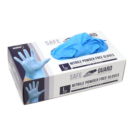 ESD rukavice z nitrilkaučuku (1 balení - 100ks) - velikost L