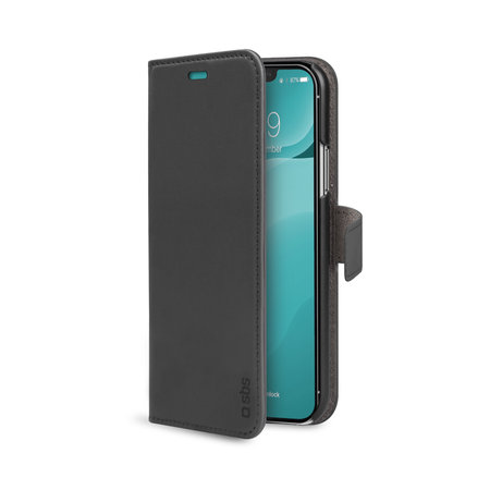 SBS - Pouzdro Wallet Stand pro iPhone 11 Pro Max, černá