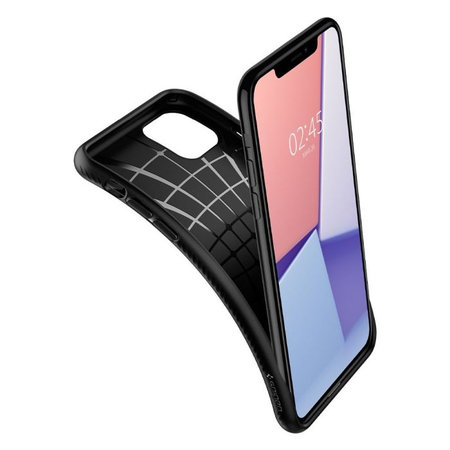 Spigen - Pouzdro Liquid Air pro iPhone 11 Pro Max, černá