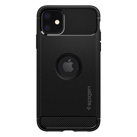 Spigen - Pouzdro Rugged Armor pro iPhone 11, černá