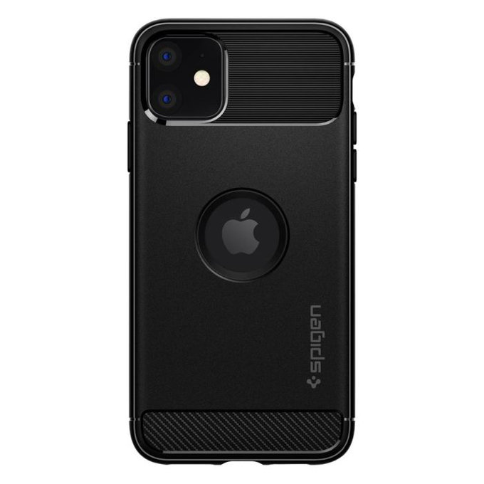 Spigen - Pouzdro Rugged Armor pro iPhone 11, černá