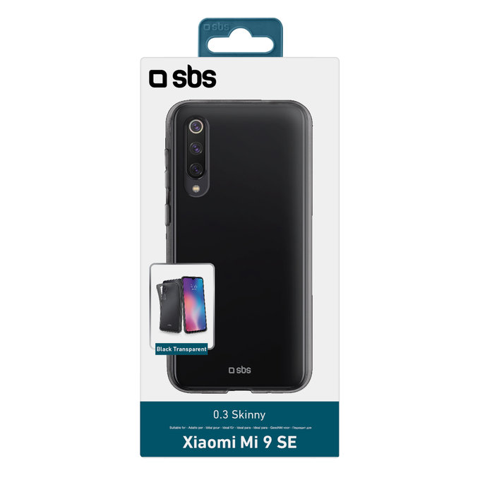 SBS - Pouzdro Skinny pro Xiaomi MI 9 SE, transparentí