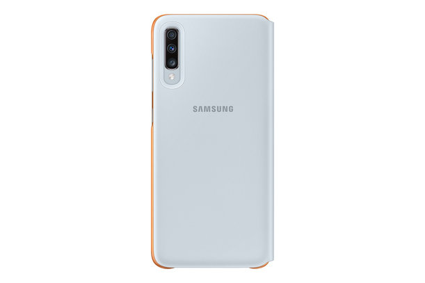 Samsung - Pouzdro Wallet pro Samsung Galaxy A70, bílá