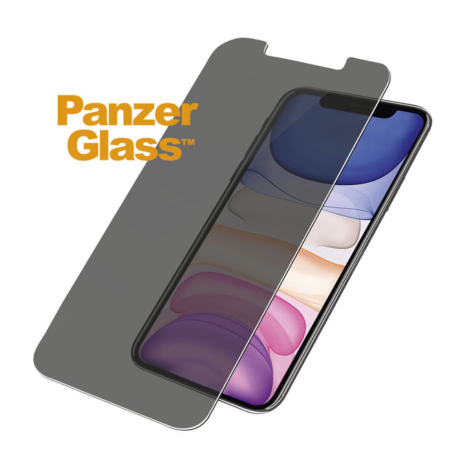 PanzerGlass - Tvrzené Sklo Privacy Standard Fit pro iPhone XR a 11, transparentná