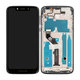 Motorola Moto G7 Play - LCD Displej + Dotykové Sklo + Rám (Starry Black) - 5D68C13298 Genuine Service Pack