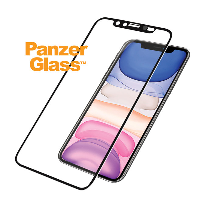 PanzerGlass - Tvrzené Sklo Case Friendly CamSlider pro iPhone XR a 11, black