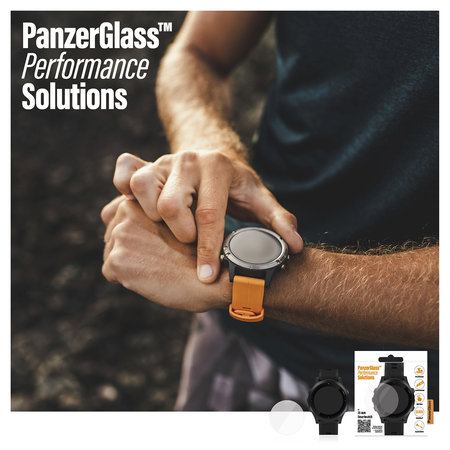 PanzerGlass - Tvrzené sklo Flat glass pro Garmin SmartWatch 35 mm, čirá