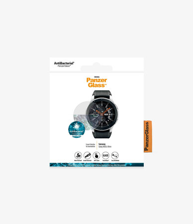 PanzerGlass - Tvrzené Sklo Flat Glass pro Samsung Galaxy Watch 46 mm, transparentná