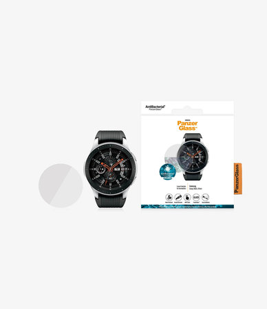 PanzerGlass - Tvrzené Sklo Flat Glass pro Samsung Galaxy Watch 46 mm, transparentná