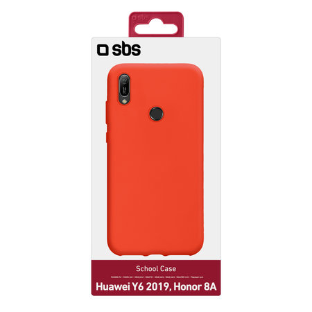 SBS - Pouzdro School pro Huawei Y6 2019/Honor 8A, oranžová