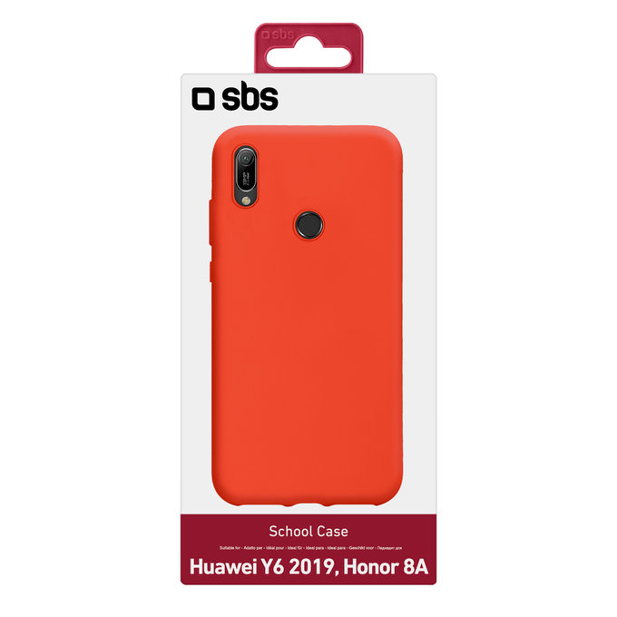 SBS - Pouzdro School pro Huawei Y6 2019/Honor 8A, oranžová