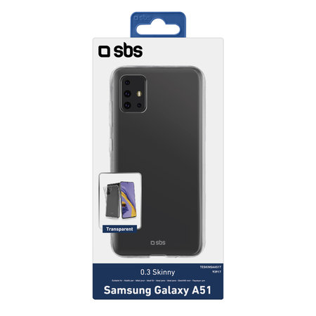 SBS - Pouzdro Skinny pro Samsung Galaxy A51, transparentí