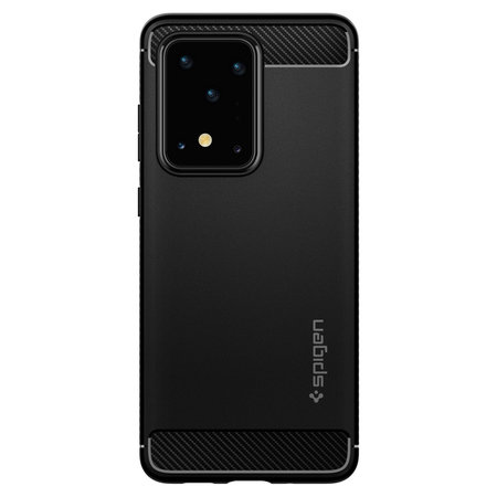 Spigen - Pouzdro Rugged Armor pro Samsung Galaxy S20 Ultra, černá