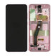 Samsung Galaxy S20 G980F - LCD Displej + Dotykové Sklo + Rám (Cloud Pink) - GH82-22123C, GH82-22131C, GH82-31432C, GH82-31433C Genuine Service Pack
