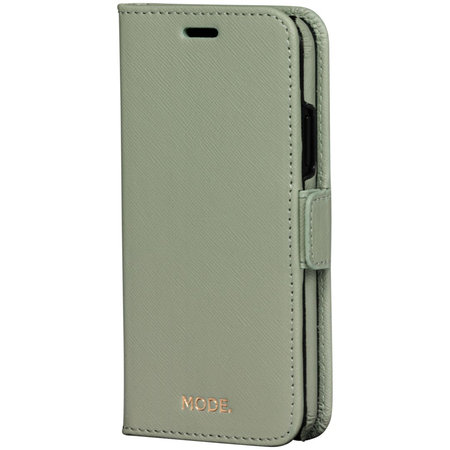 MODE - Pouzdro New York pro iPhone X / Xs, olive green