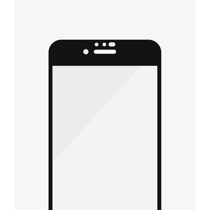 PanzerGlass - Tvrzené Sklo Case Friendly AB pro iPhone 6, 6s, 7, 8, SE 2020 a SE 2022, černá
