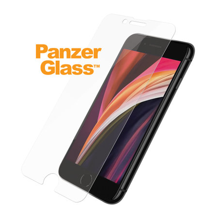 PanzerGlass - Tvrzené Sklo Standard Fit pro iPhone SE 2020, 8, 7, 6s, 6, transparentná