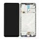 Samsung Galaxy A21s A217F - LCD Displej + Dotykové Sklo + Rám (Black) - GH82-22988A, GH82-23137A , GH82-24641A, GH82-24642A, GH82-23089A Genuine Service Pack