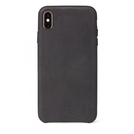Decoded Leather Case kožené pouzdro pro iPhone XS Max, černé