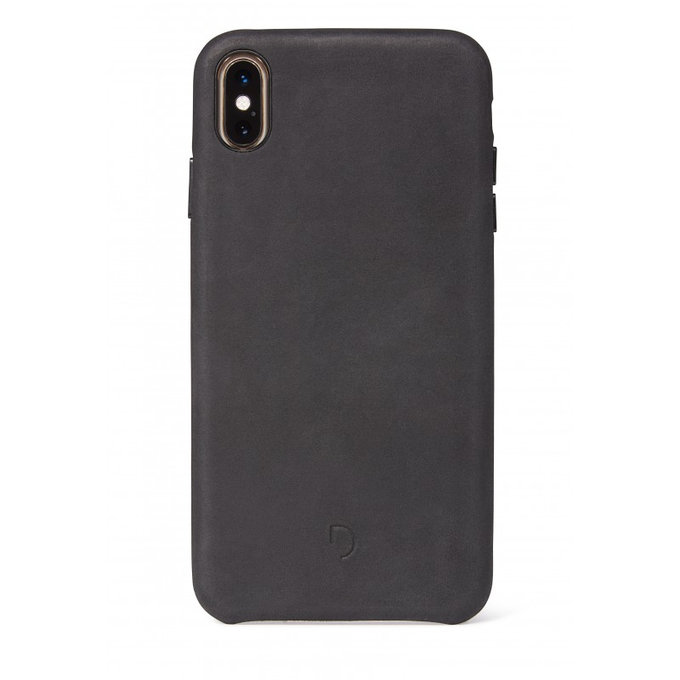 Decoded Leather Case kožené pouzdro pro iPhone XS Max, černé