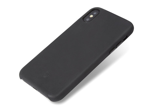 Decoded Leather Case kožené pouzdro pro iPhone XS Max, černé