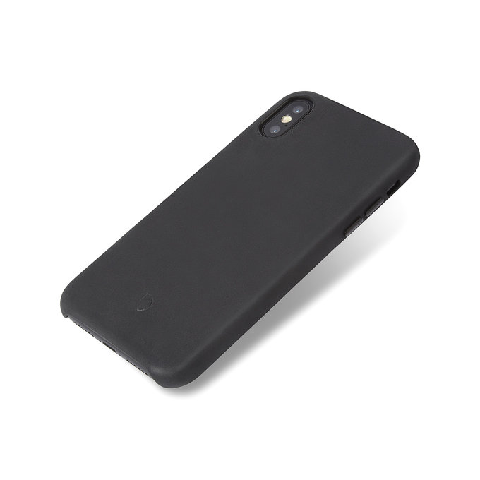 Decoded Leather Case kožené pouzdro pro iPhone XS Max, černé