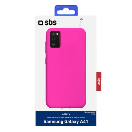 SBS - Pouzdro Vanity pro Samsung Galaxy A41, růžová