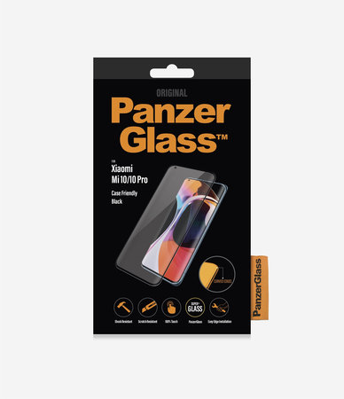 PanzerGlass - Tvrzené Sklo Case Friendly pro Xiaomi Mi 10, black