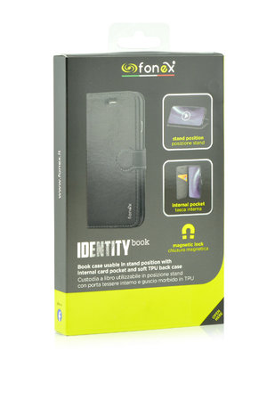 Fonex - Pouzdro Book Identity pro Samsung Galaxy A20e, černá