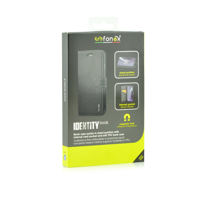 Fonex - Pouzdro Book Identity pro Samsung Galaxy A20e, černá