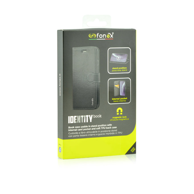 Fonex - Pouzdro Book Identity pro Samsung Galaxy A10, černá