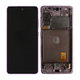 Samsung Galaxy S20 FE G780F - LCD Displej + Dotykové Sklo + Rám (Cloud Lavender) - GH82-24219C, GH82-24220C, GH82-31328C, GH82-31329C Genuine Service Pack