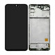 Samsung Galaxy M31s M317F - LCD Displej + Dotykové Sklo + Rám (Mirage Black) - GH81-13736A, GH82-23774A, GH82-24114A Genuine Service Pack