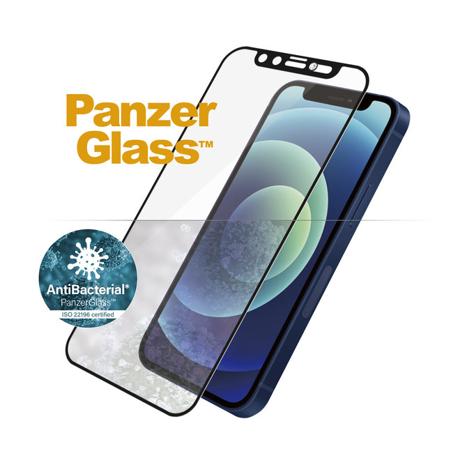 PanzerGlass - Tvrzené sklo Case Friendly CamSlider Swarovski AB pro iPhone 12 mini, černá