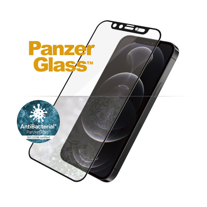 PanzerGlass - Tvrzené sklo Case Friendly CamSlider Swarovski AB pro iPhone 12/12 Pro, černá