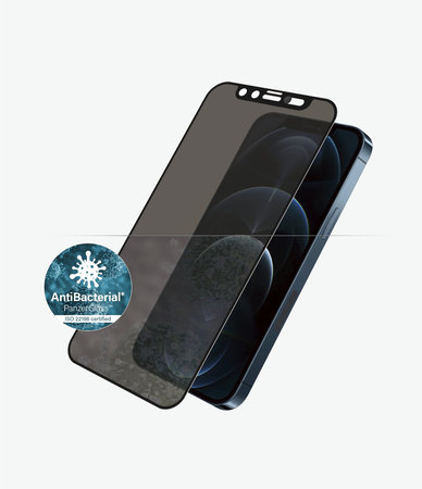 PanzerGlass - Tvrzené Sklo Privacy Case Friendly CamSlider AB pro iPhone 12 Pro Max, černá