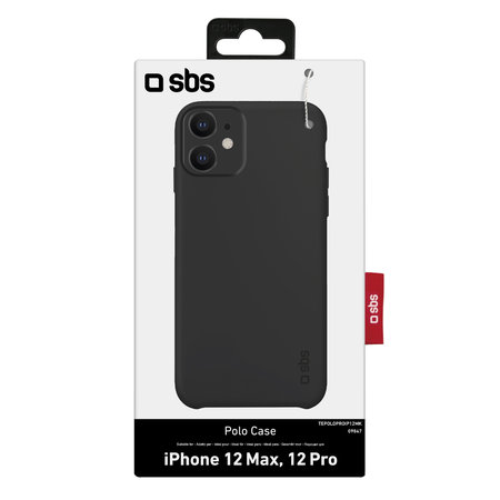 SBS - Pouzdro Polo One pro iPhone 12 a 12 Pro, černá