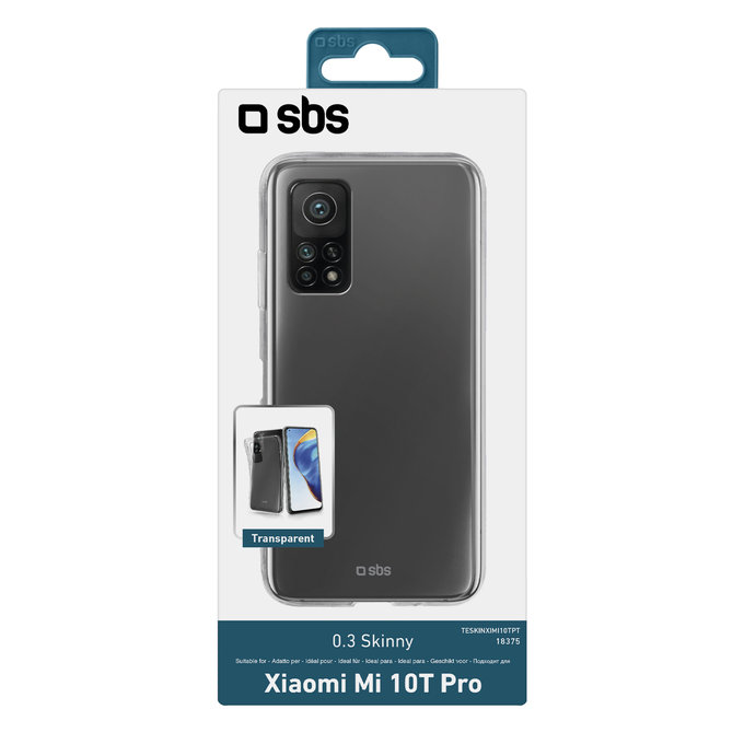 SBS - Pouzdro Skinny pro Xiaomi Mi 10T Pro, transparentná