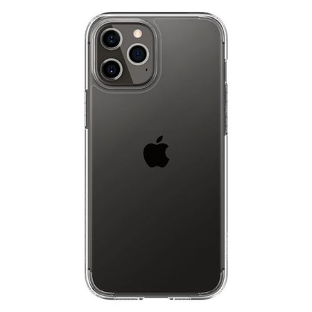 Spigen - Pouzdro Ultra Hybrid pro iPhone 12 a 12 Pro, transparentná