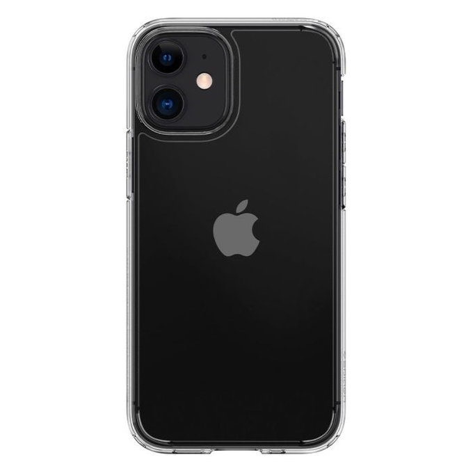 Spigen - Pouzdro Ultra Hybrid pro iPhone 12 mini, transparentná