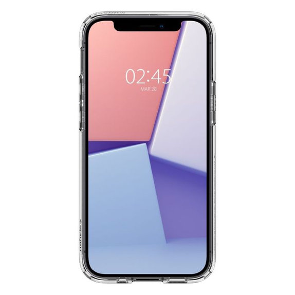 Spigen - Pouzdro Ultra Hybrid pro iPhone 12 mini, transparentná