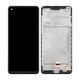 Samsung Galaxy A21s A217F - LCD Displej + Dotykové Sklo + Rám (Black) TFT