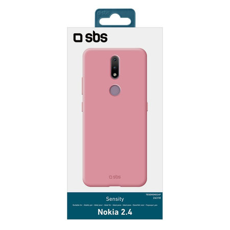 SBS - Pouzdro Sensity pro Nokia 2.4, růžová