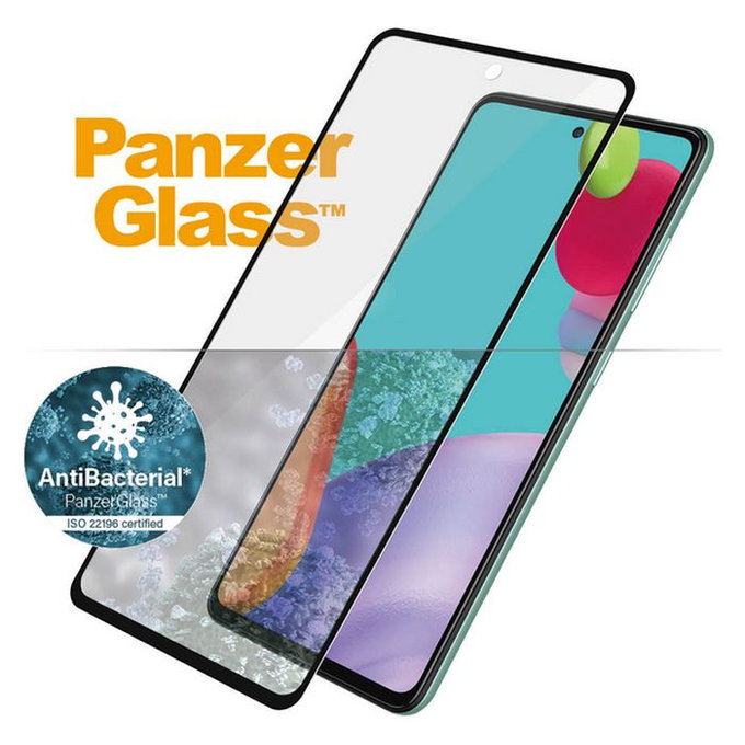 PanzerGlass - Tvrzené sklo Case Friendly AB pro Samsung Galaxy A52, A52 5G, A52s a A53 5G, černá