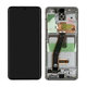 Samsung Galaxy S20 G980F - LCD Displej + Dotykové Sklo + Rám (Cloud White) - GH82-22123B, GH82-22131B Genuine Service Pack