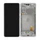Samsung Galaxy S20 FE 5G G781B - LCD Displej + Dotykové Sklo + Rám (Cloud White) - GH82-24214B, GH82-24215B, GH82-24215B, GH82-31320B Genuine Service Pack