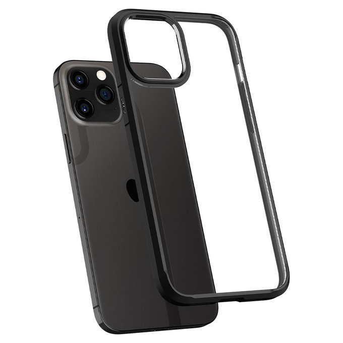Spigen - Pouzdro Ultra Hybrid pro iPhone 12 Pro Max, černá